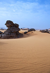 Libya, Sahara desert, the Akakus rocky area
