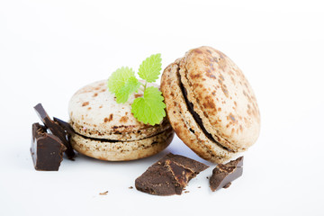 chocolate macaroons