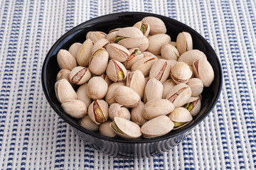 Fresh salted pistachios