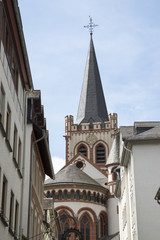 Obraz premium St. Peter Kirche in Bacharach am Rhein, Deutschland