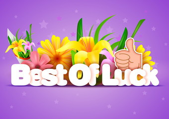 Best of Luck wallpaper background