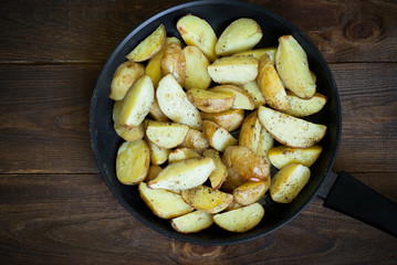 Baked potatoes