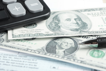 Fototapeta premium Business financial concept