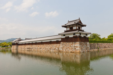 Naklejka premium Taikoyagura of Hiroshima Castle, Japan