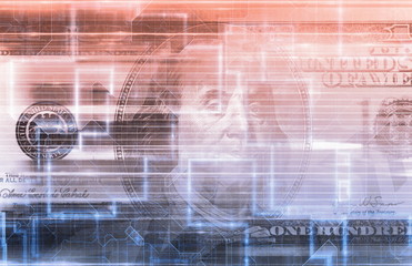 Fototapeta premium Online Banking