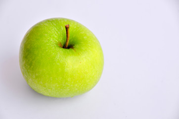 apple,green,isolated,white,backgorund,healthy,food,fresh,fruit