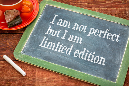 I am not perfect but limited edition