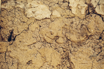 cracked clay wall  textures background