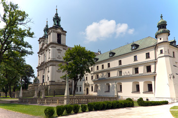 Fototapeta na wymiar Skalka church in Cracow in Poland