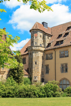 Turm im Innenhof der Veste Coburg