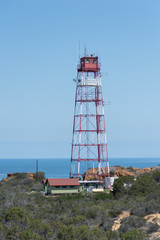 tower overlooking ocean