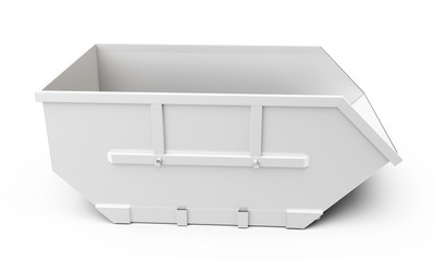 3d empty waste container