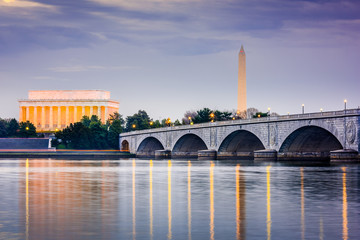 Washington DC Skyline - obrazy, fototapety, plakaty