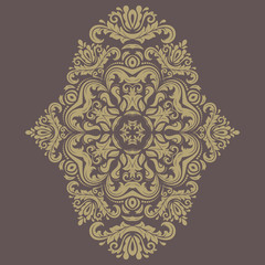 Orient Abstract Vector Pattern
