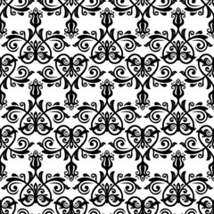 Damask Seamless Vector Pattern