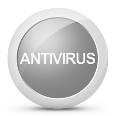 Tasto pulsante antivirus grigio