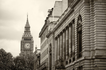 Monochrome Big Ben London