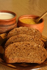 Toast and honey