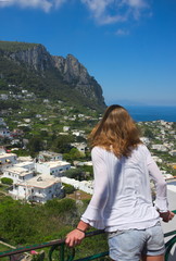 Fototapeta na wymiar traumhaft Capri-I-Italien