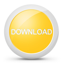 Tasto pulsante download colore giallo
