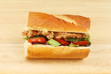 Pulled pork roll