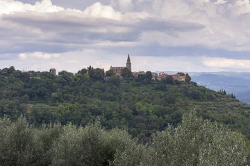 Groznjan in Croatia