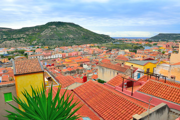 italian town seen from above