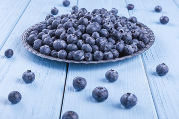 fresh  blueberries
