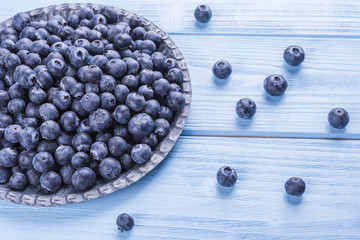 fresh  blueberries