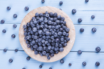 fresh  blueberries