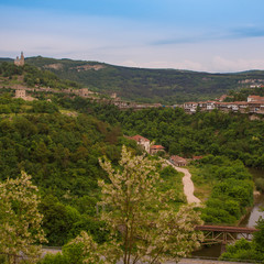 Veliko tarnovo town in bulgaria