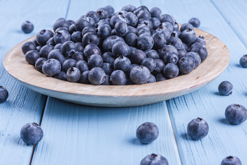 fresh  blueberries