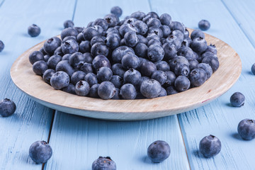 fresh  blueberries
