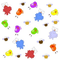 the Illustration dedicated to the childrens background.
