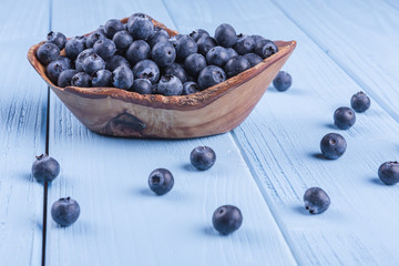 fresh  blueberries