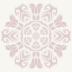 Floral Vector Abstract Pattern