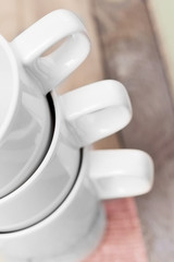 white cup