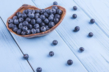 fresh  blueberries