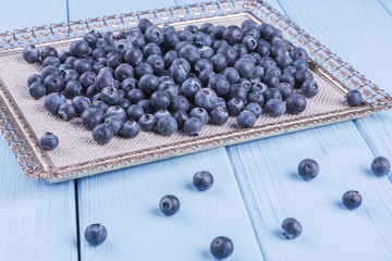 fresh  blueberries