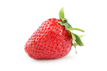 Strawberries berry isolated on white