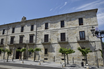 Fototapeta na wymiar Palacio Episcopal de Palencia / Museo Diocesano de arte sacro