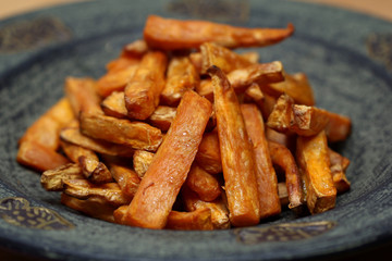 Fried Sweet potatoes chips