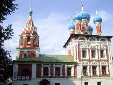 RUSSIA ANELLO D'ORO OUGLITCH CATTEDRALE DI SAN DIMITRI