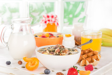 Healthy breakfast
