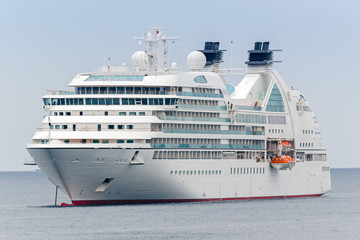 White Passenger Ship