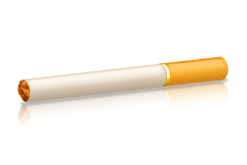 smoking cigarette single