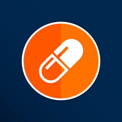 medical pain chemistry aspirin heap sickness simplistic icon