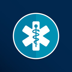 Medical icons silhouette vector illustration doctor.