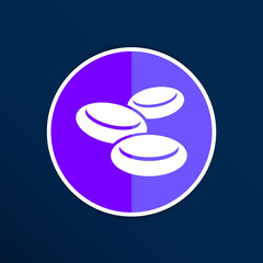 isolated macro of group erythrocytes corpuscles icon