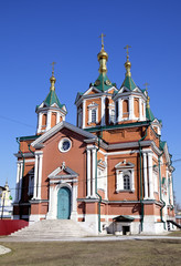Fototapeta na wymiar Brusensky Monastery in Kolomna, Russia